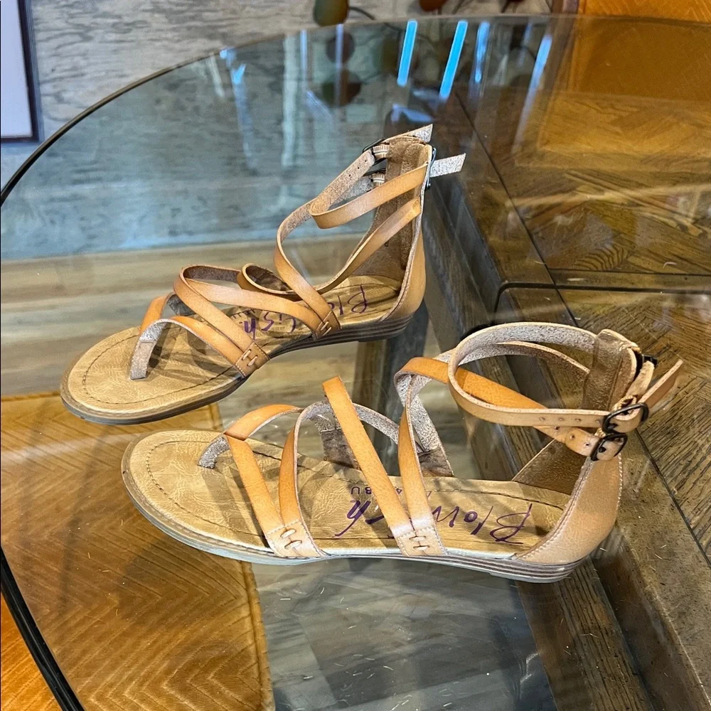 Blowfish Malibu Leather Sandal - Picture 1 of 8